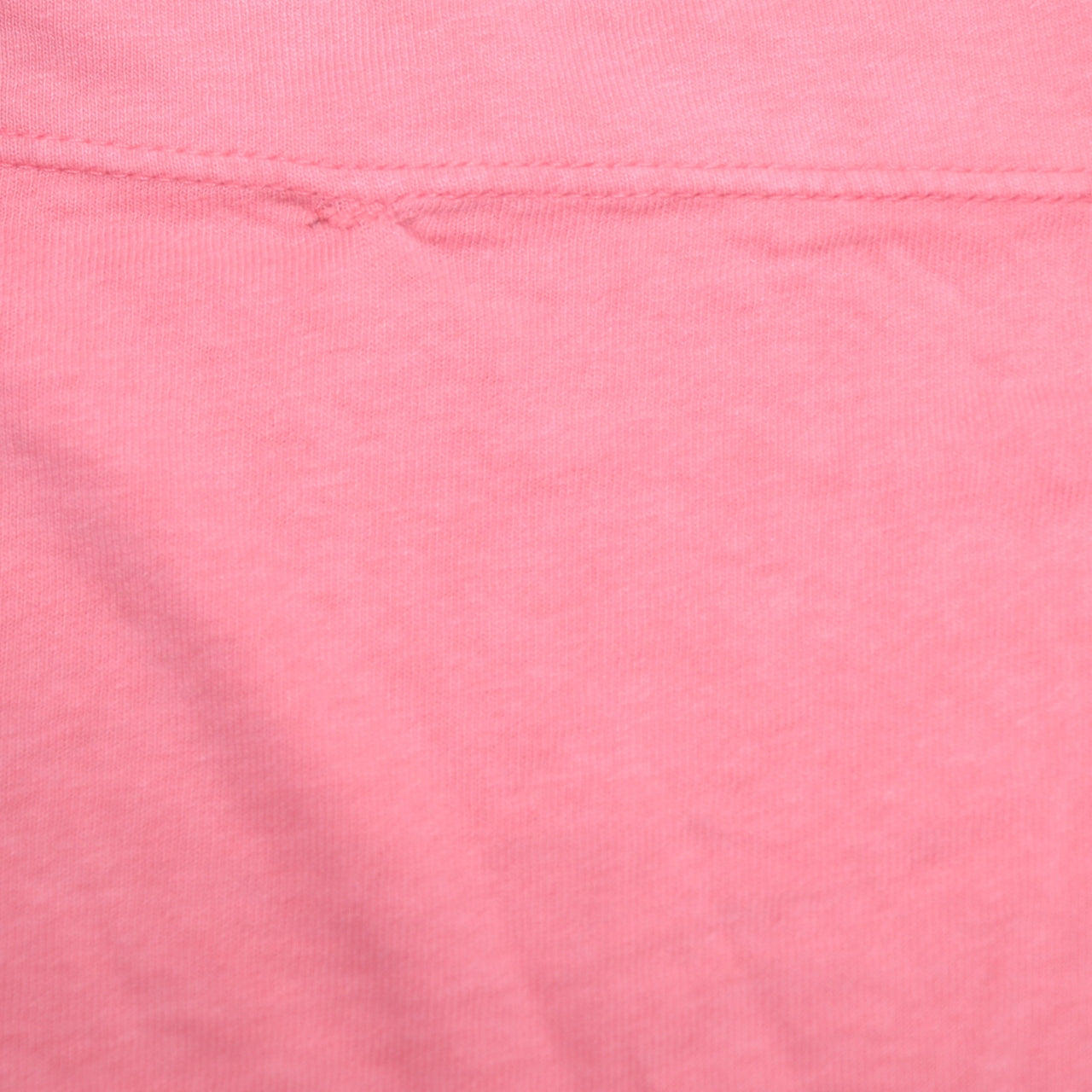 Stone Island Men’s Pink Logo Regular Fit Cotton T-Shirt M