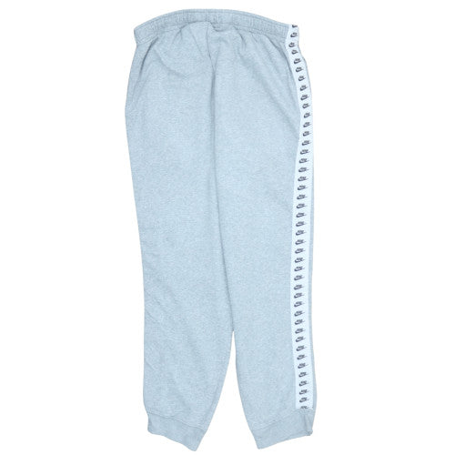 Nike Men's Grey L Jogger Sweatpants with Logo Tape Trim