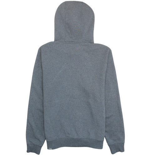 The North Face Men Grey Fleece Pullover Hoodie Size L Outdoor