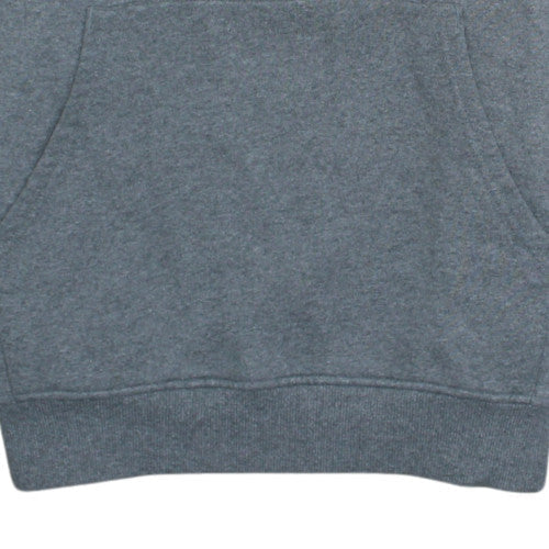 The North Face Men Grey Fleece Pullover Hoodie Size L Outdoor