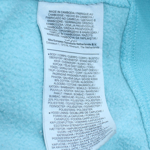 Nike Men's Blue Pullover Hoodie S Regular Fit Fleece