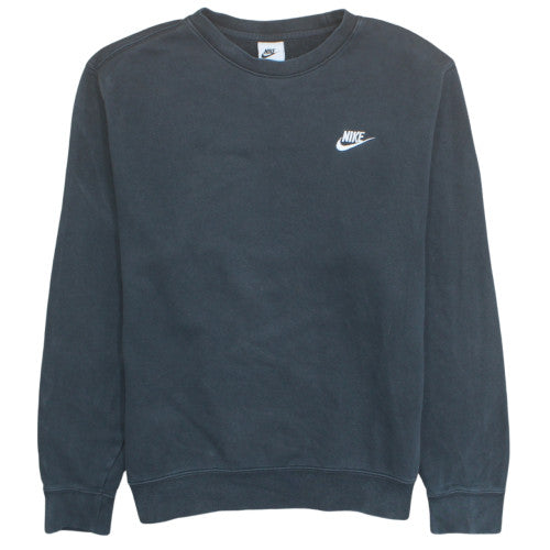 Nike Men's Black Medium Crew Neck Pullover Sweatshirt