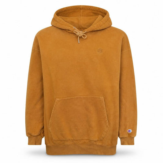 Champion Women’s Brown Pullover Hoodie Medium Fleece Classic Fit