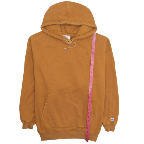 Champion Women’s Brown Pullover Hoodie Medium Fleece Classic Fit