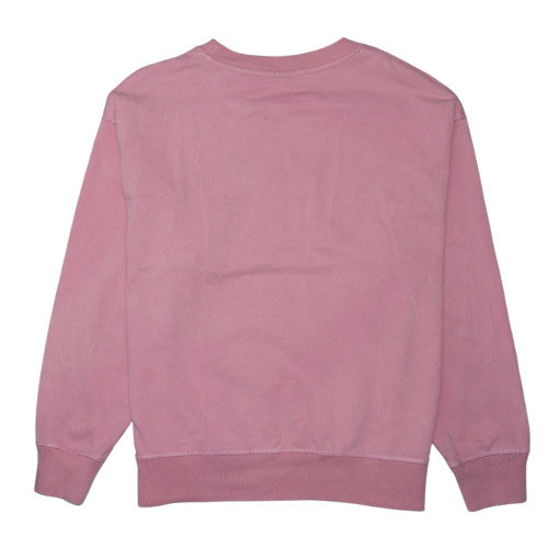 Levi's Womens Pink Crew Neck Pullover Sweatshirt Size L