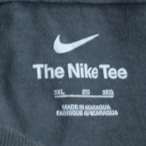 Nike Women Grey 2XL Basic Sports T-Shirt