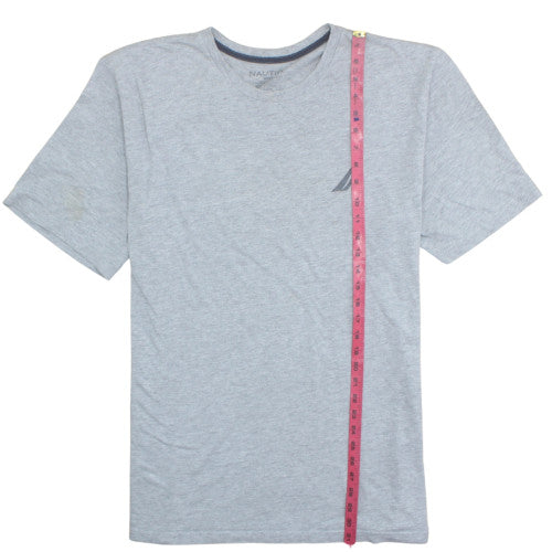 Nautica Men's Grey XL Graphic Print Short Sleeve T-Shirt