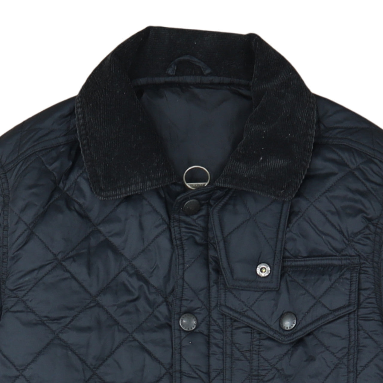 Barbour Men's Black Quilted Jacket Size S Regular Fit Outdoor Coat