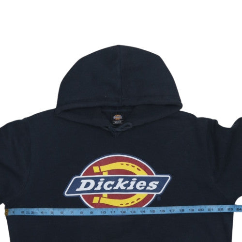 Dickies Men Black Pullover Hoodie Medium Fleece Sweatshirt