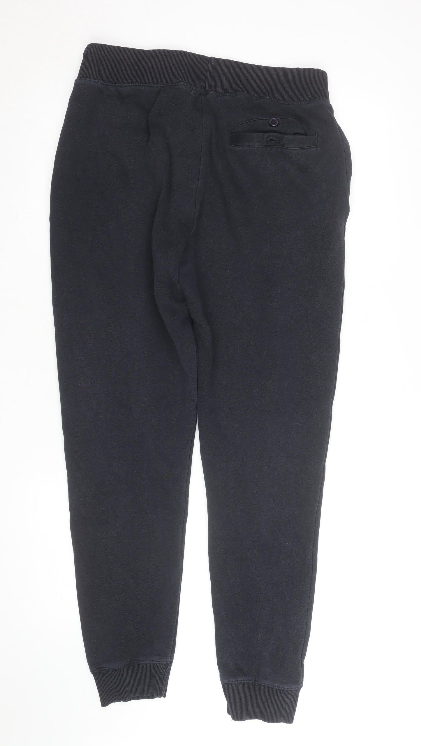 French Connection Men's Black Jogger Trousers Size L Comfortable Fit