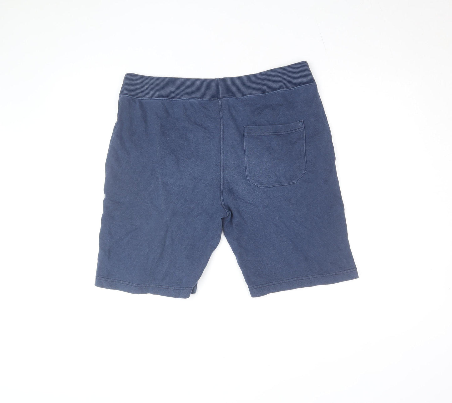 Champion Men's Blue Sweat Shorts Size L Casual Drawstring