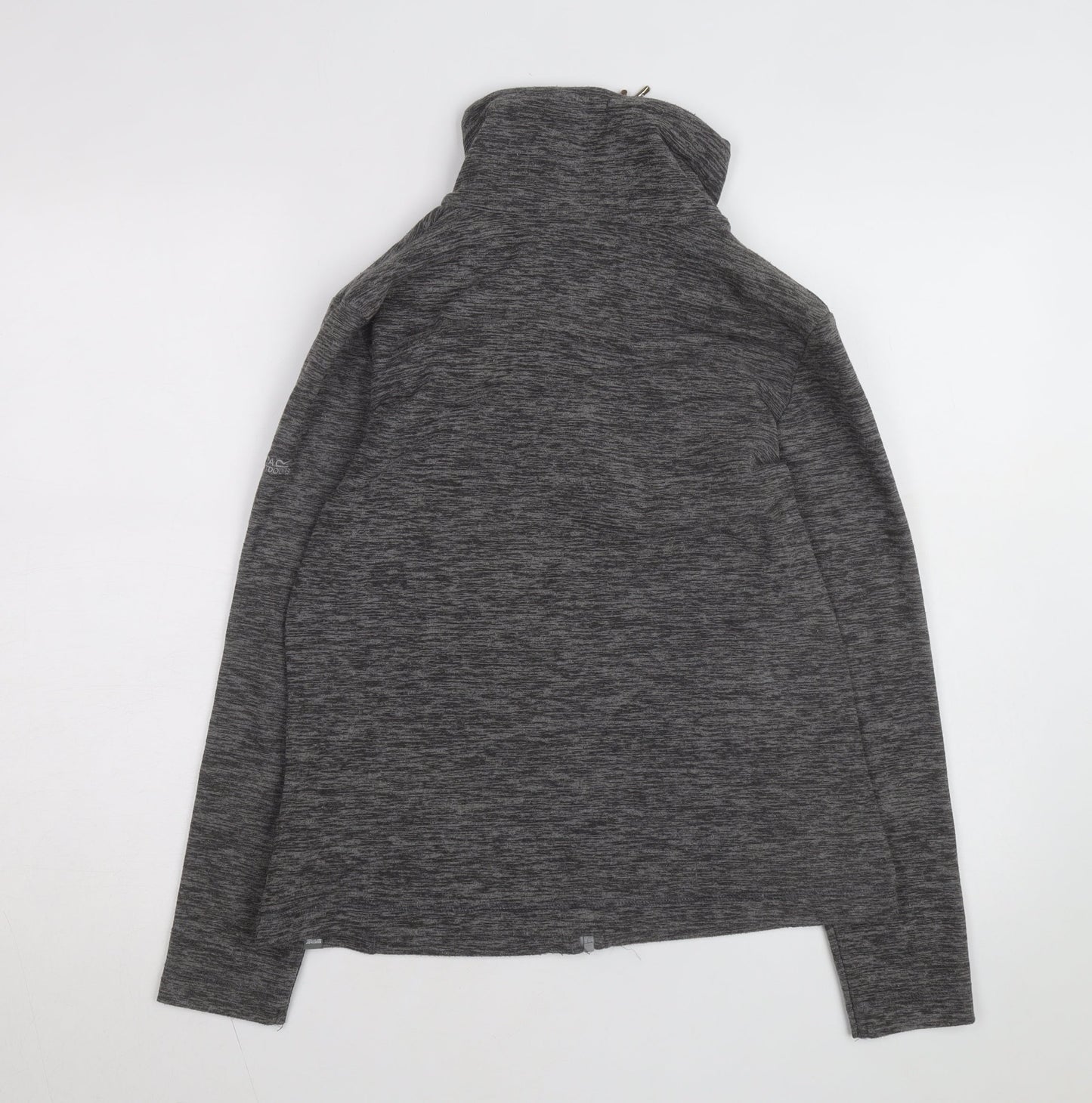 Regatta Womens Grey Full Zip Active Fleece Jacket Size 12