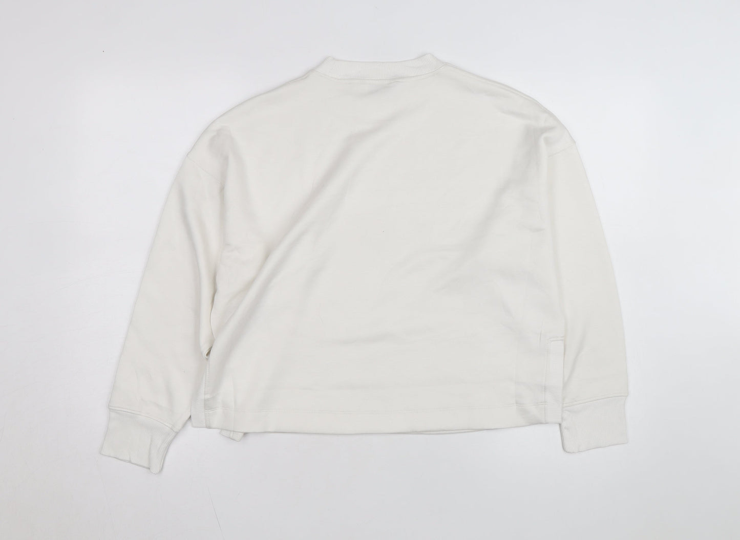 Marks and Spencer Autograph Women's Ivory Small Pullover Sweatshirt