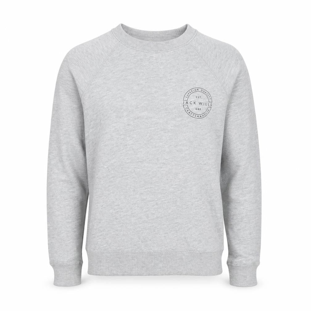 Jack Wills Grey Crew Neck Regular Fit Sweatshirt XS Unisex