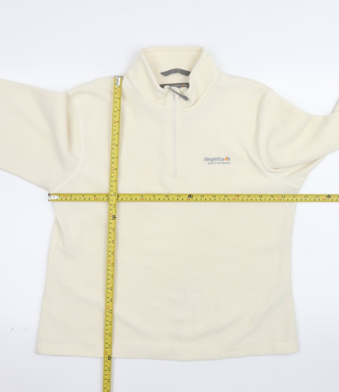 Regatta Women’s Beige Fleece Pullover Sweatshirt Size 14