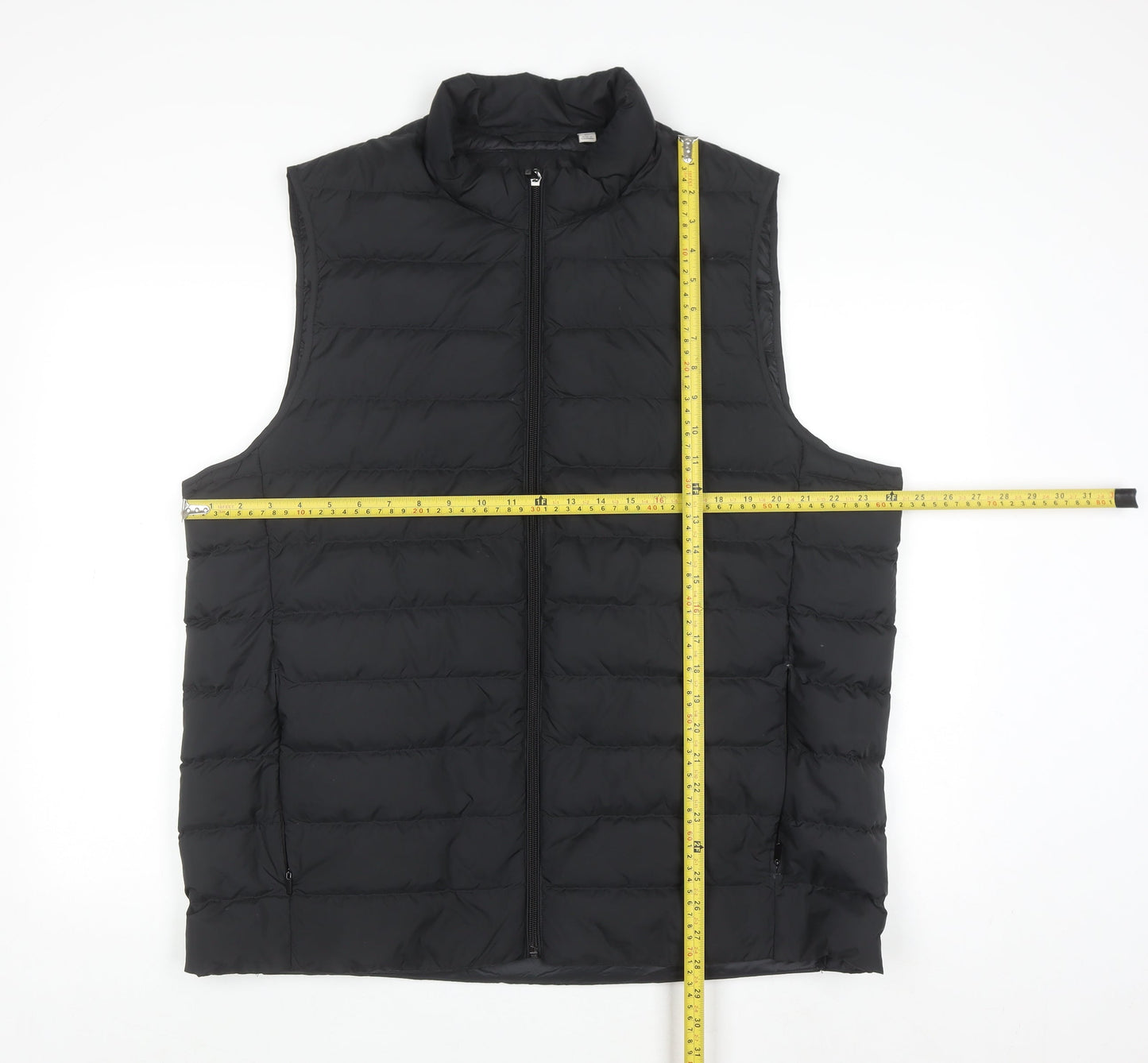 Marks and Spencer Men's Black 2XL Puffer Down Gilet Waistcoat