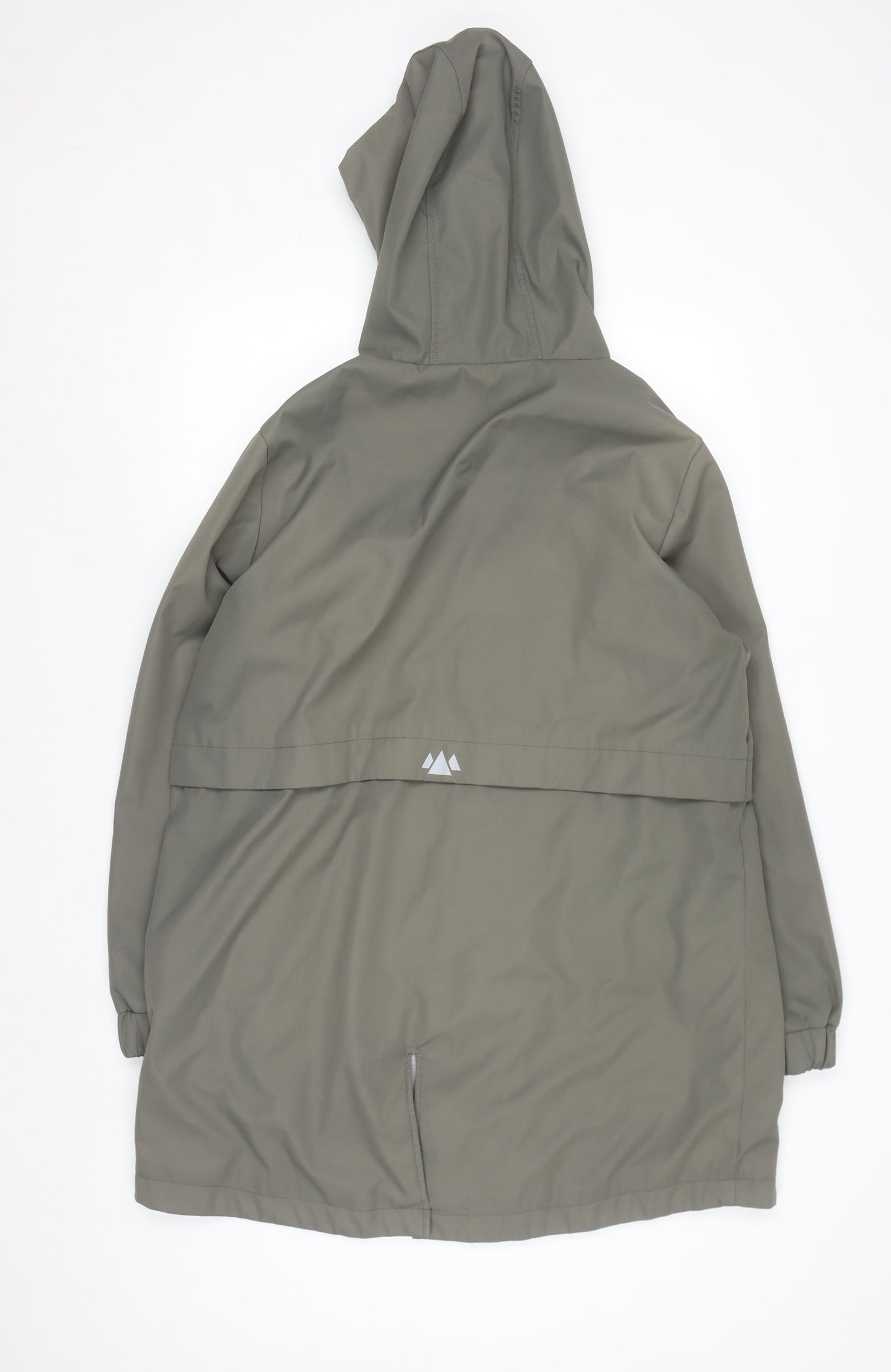 Dunnes Stores Women’s Khaki Hooded Waterproof Parka Coat Size 18