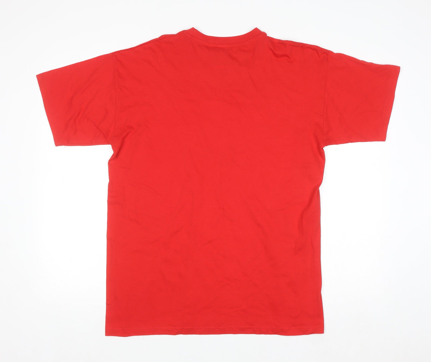 Manchester United Men’s Red Champions 2013 Cotton T-Shirt Size L