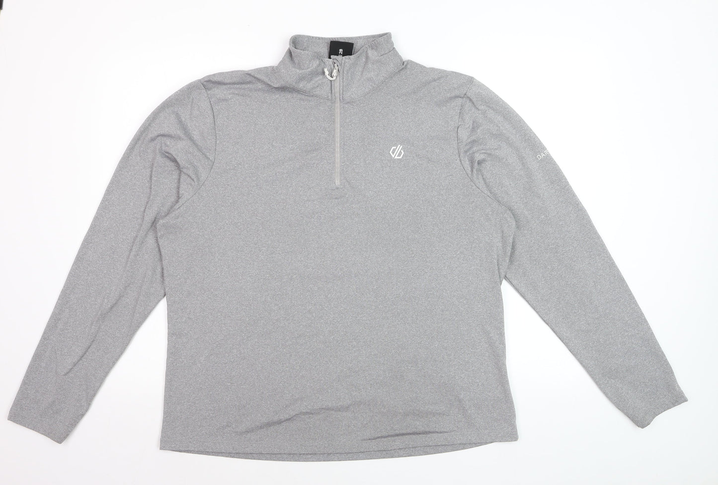 Dare 2B Women's Grey 1/4 Zip Pullover Sweatshirt UK 20