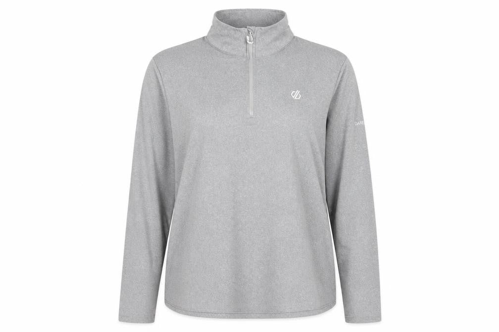 Dare 2b Women's Grey 1/4 Zip Pullover Sweatshirt UK 20