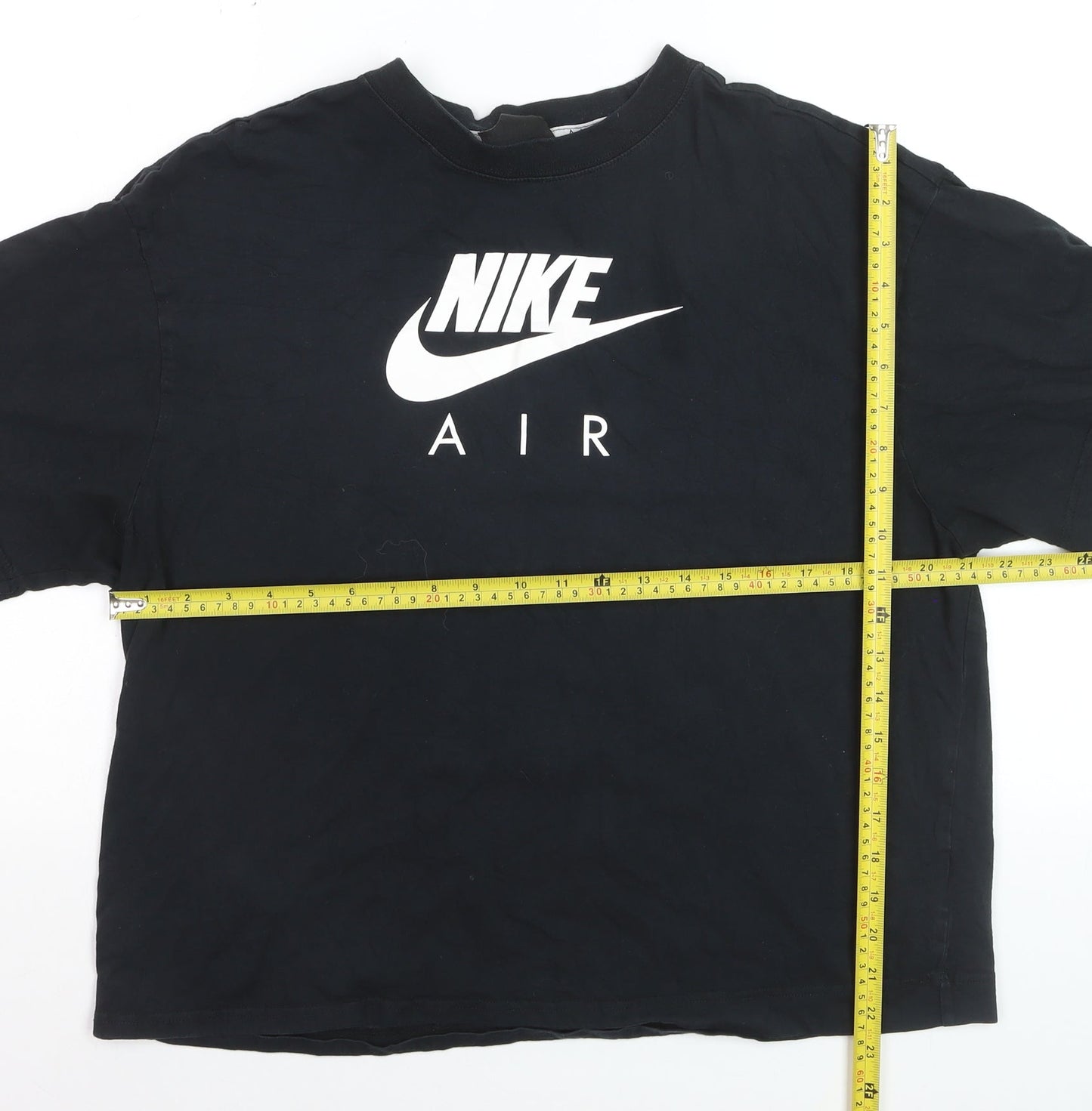 Nike Men's Black Air Graphic T-Shirt M Short Sleeve Crew Neck