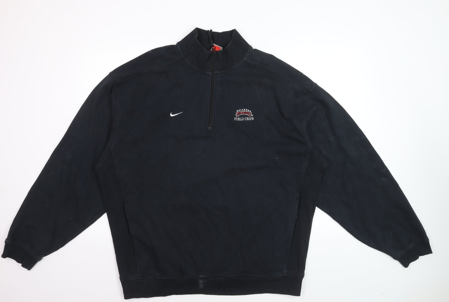 Nike Team Men's Black L 1/4 Zip Pullover Sweatshirt
