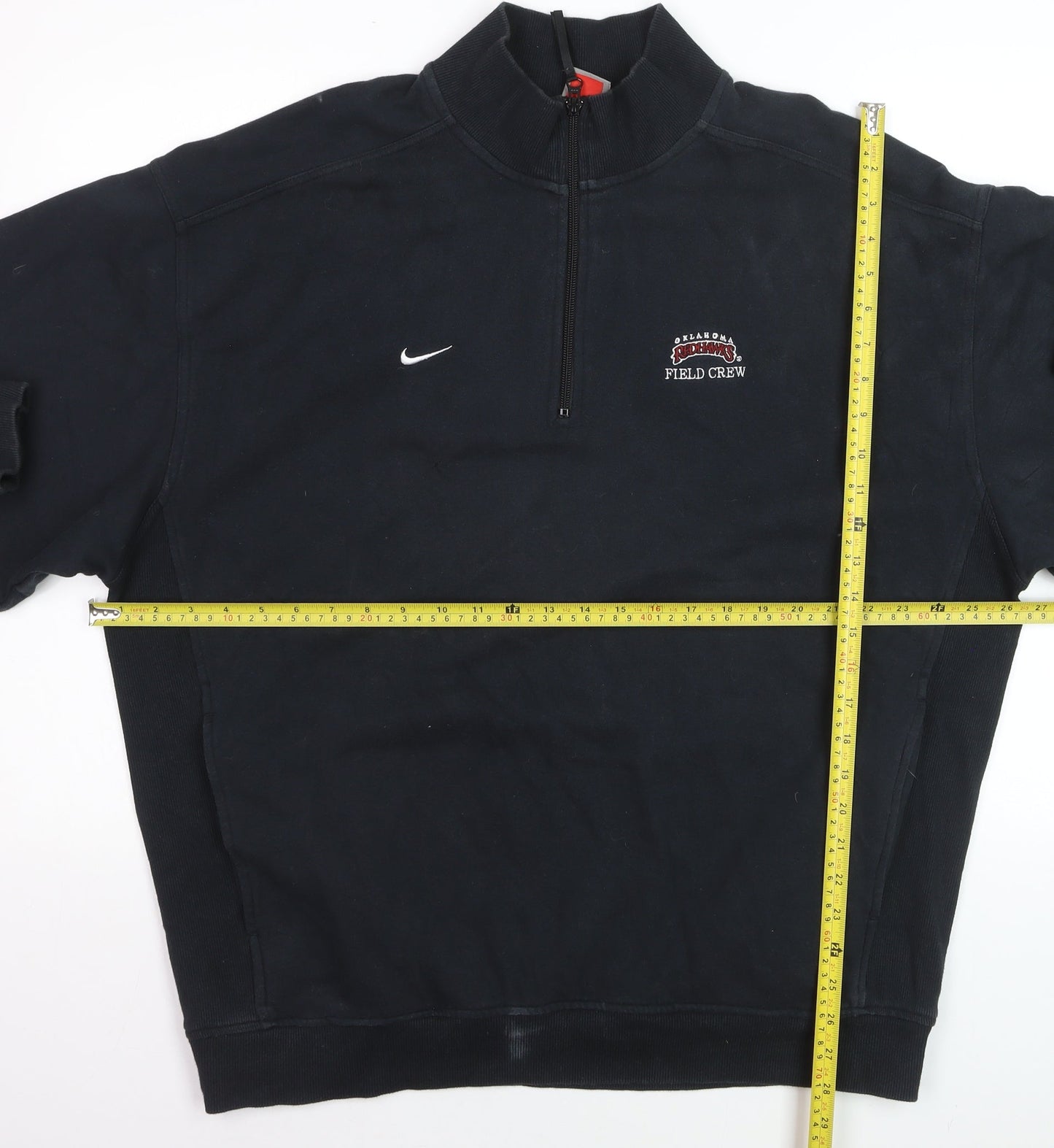 Nike Team Men's Black L 1/4 Zip Pullover Sweatshirt