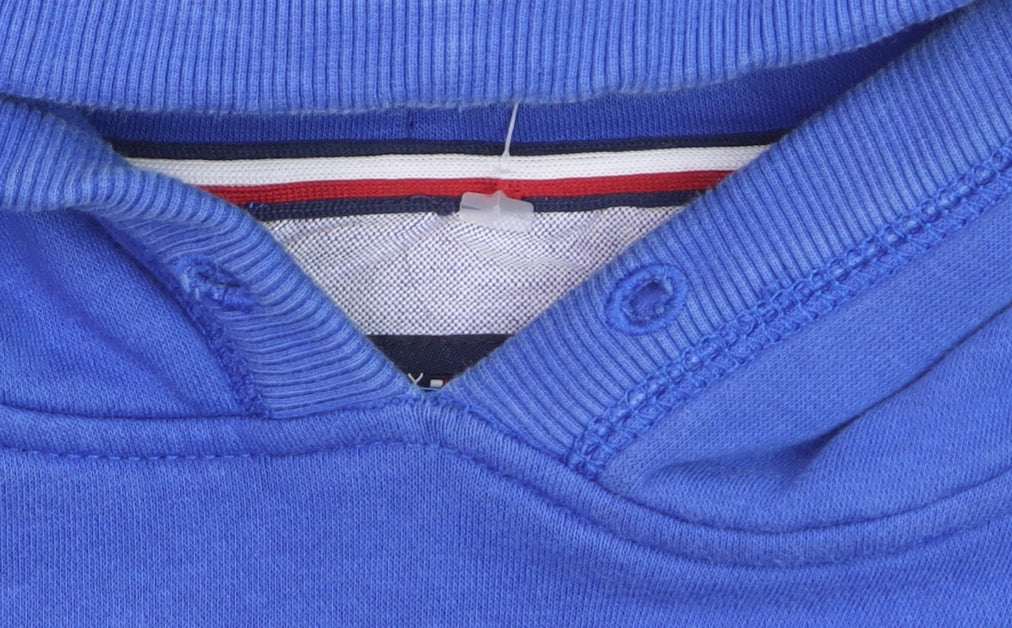 Tommy Hilfiger Women’s Blue Colourblock Pullover Hoodie XS
