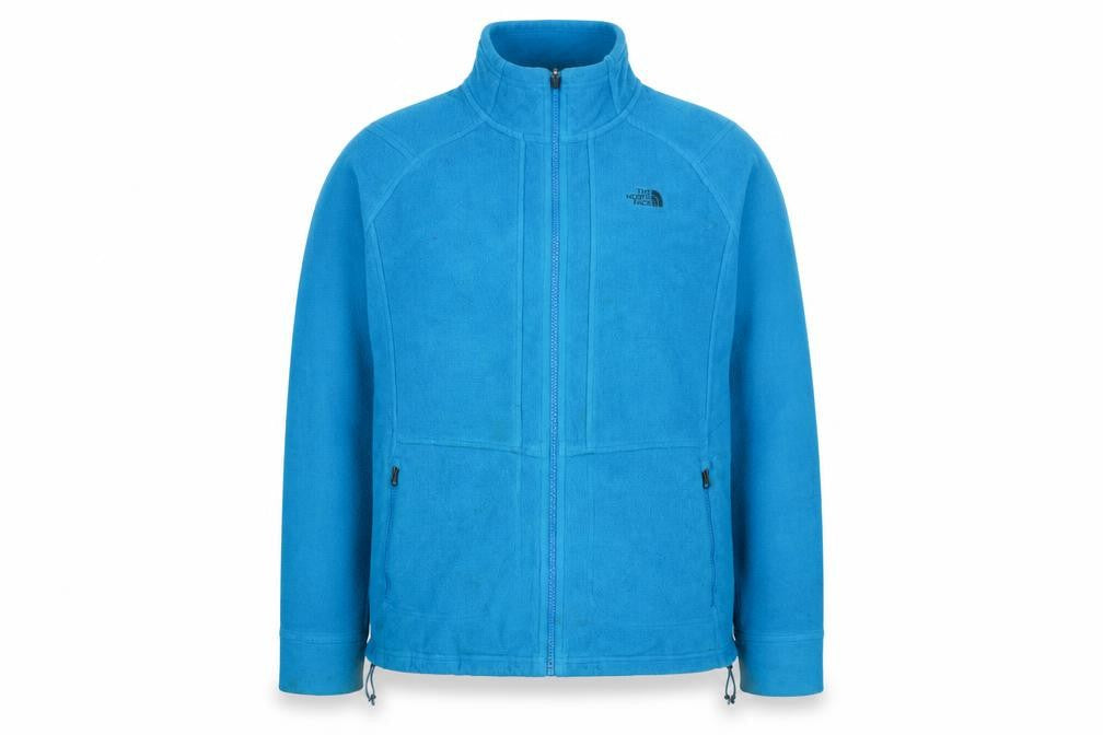 The North Face Blue Fleece Full Zip Sweatshirt XL Unisex Outdoor