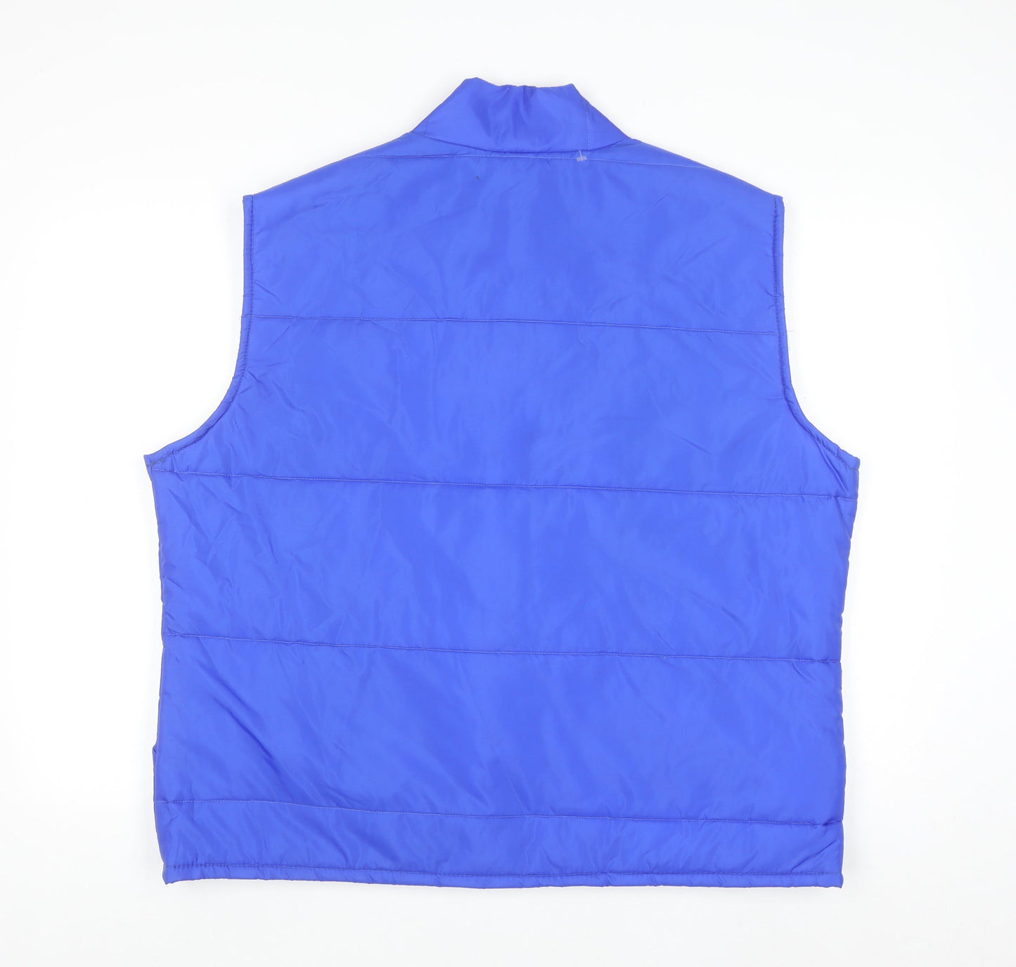 Avon Sportswear Men's Blue XL Quilted Waistcoat Bodywarmer
