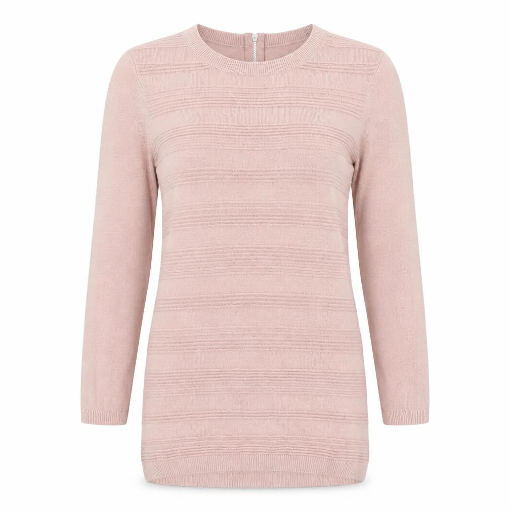 Warehouse Women’s Pink Crew Neck Pullover Jumper UK 8