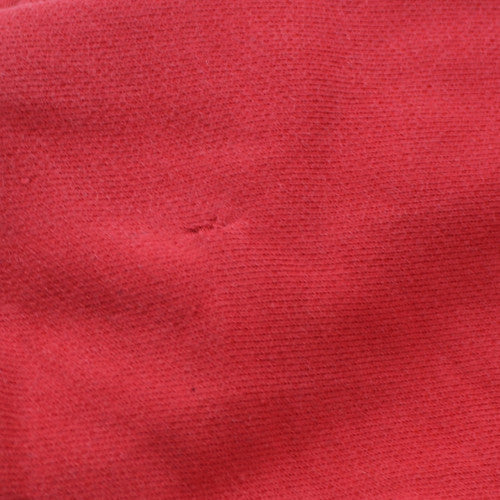 Champion Womens Red XS Pullover Hoodie Reverse Weave Cotton Blend
