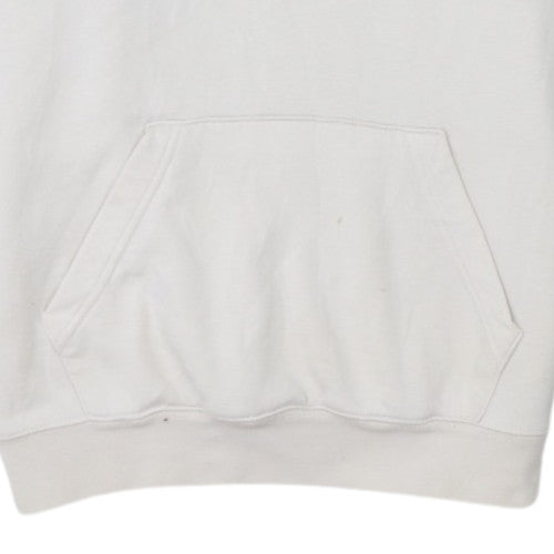 Adidas Women’s Beige Pullover Hoodie Size 8 Cotton Blend Casual