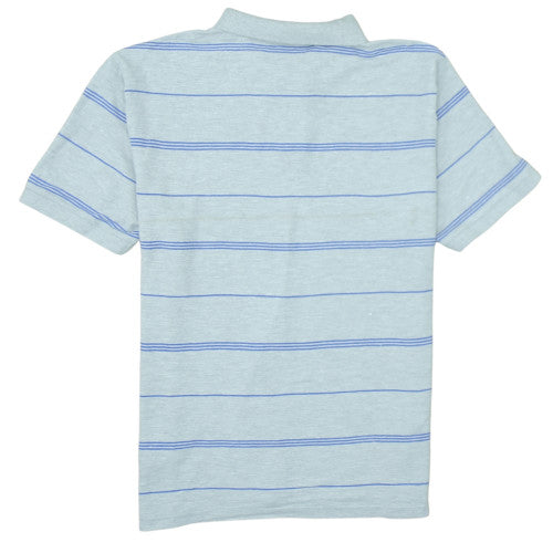 Nautica Men's Blue Classic Fit Striped Polo Shirt XXL