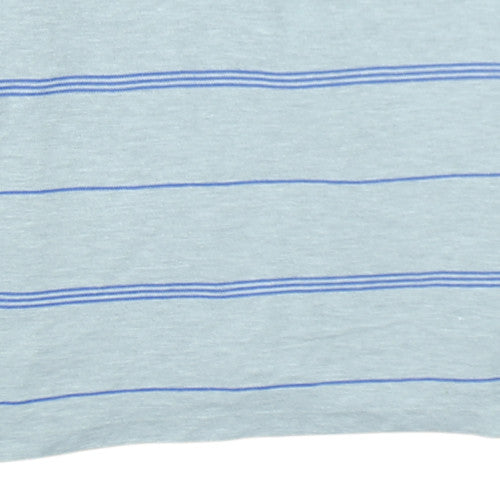 Nautica Men's Blue Classic Fit Striped Polo Shirt XXL