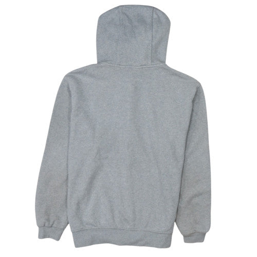 Nike Mens Grey Full Zip Hoodie M Classic Fleece Sweatshirt