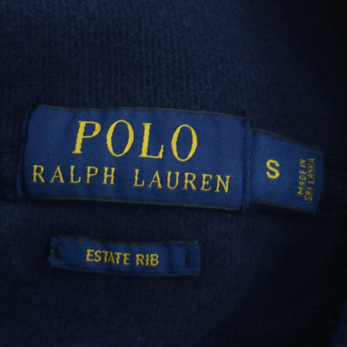 Ralph Lauren Men’s Blue Cotton Full Zip Jumper Size S