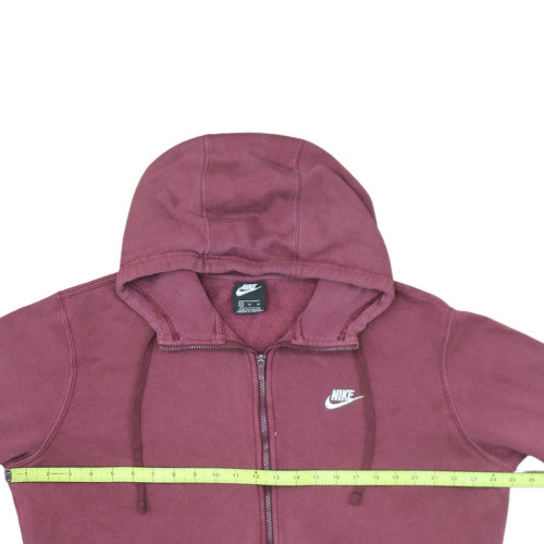 Nike Men's Purple XL Full Zip Fleece Hoodie Sweatshirt