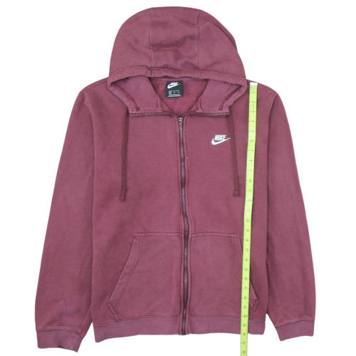 Nike Men's Purple XL Full Zip Fleece Hoodie Sweatshirt