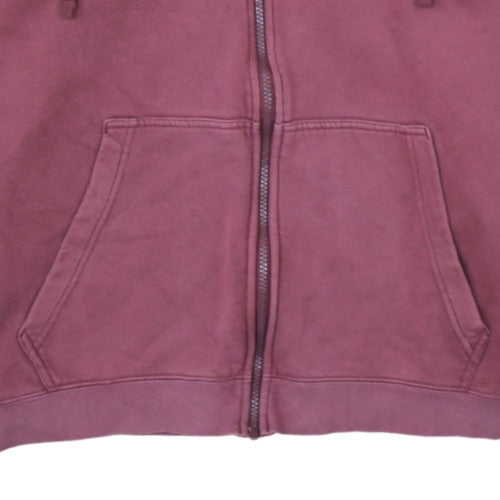 Nike Men's Purple XL Full Zip Fleece Hoodie Sweatshirt