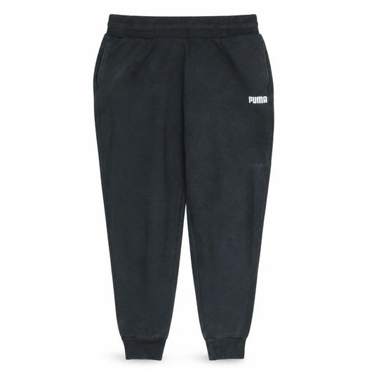 Puma Men's Black Fleece Jogger Sweatpants M Regular Fit