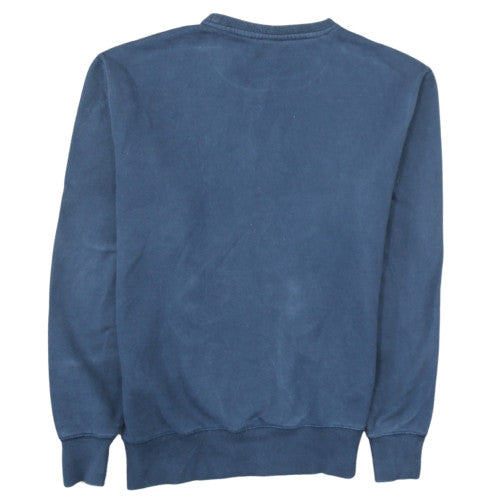 Ellesse Men's Blue Crew Neck Logo Sweatshirt Size S