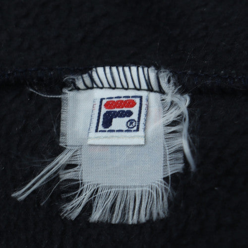 Fila Men's Black XL Fleece 1/4 Zip Pullover Sweatshirt