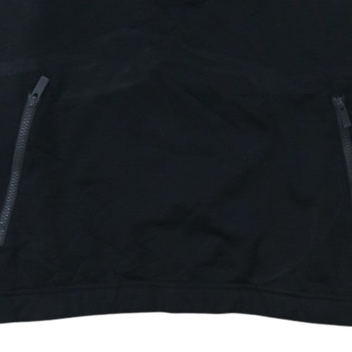 Nike Men's Black 1/4 Zip Pullover Sweatshirt Size L