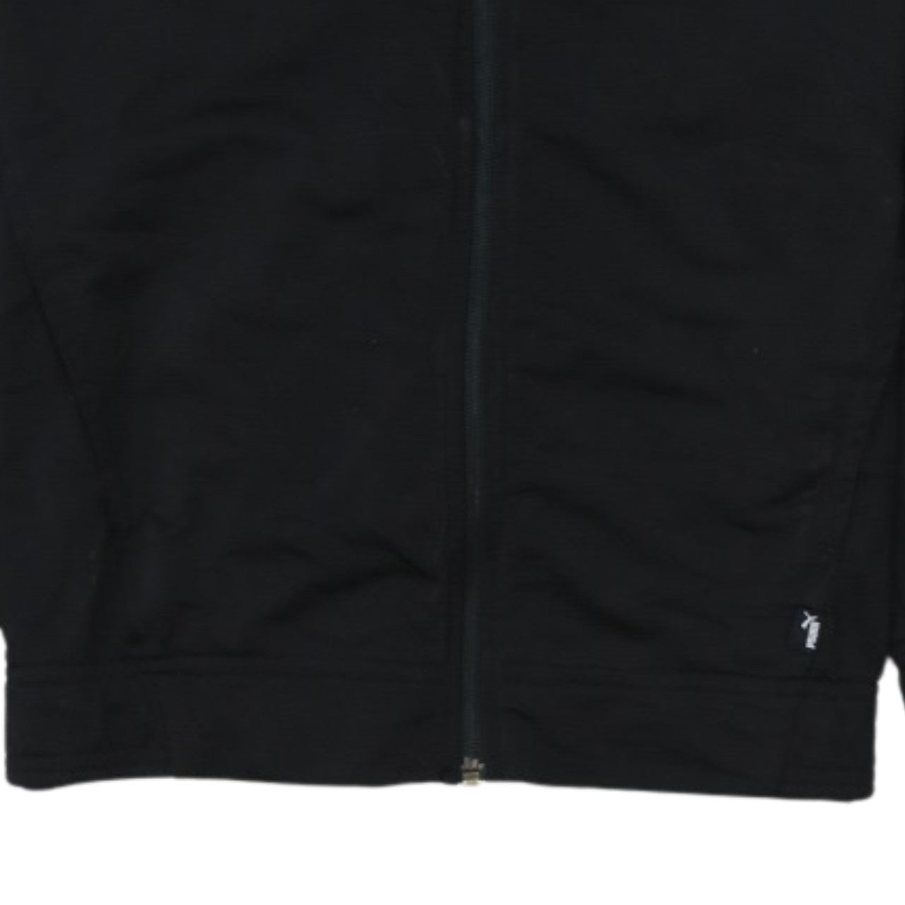 Puma Men’s Black Full Zip Logo Sweatshirt Size S