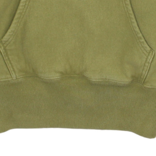 Champion Womens Khaki Green Small Pullover Hoodie Cotton Casual