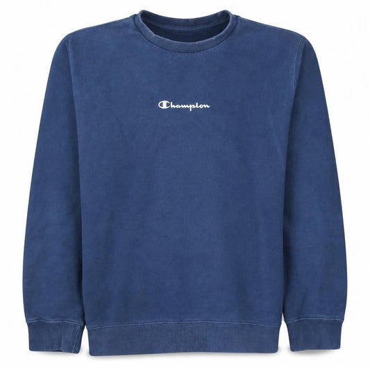 Champion Men's Blue Crew Neck Pullover Sweatshirt Size L