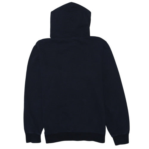 Champion Men's Black Pullover Hoodie Medium Logo Fleece Sweatshirt