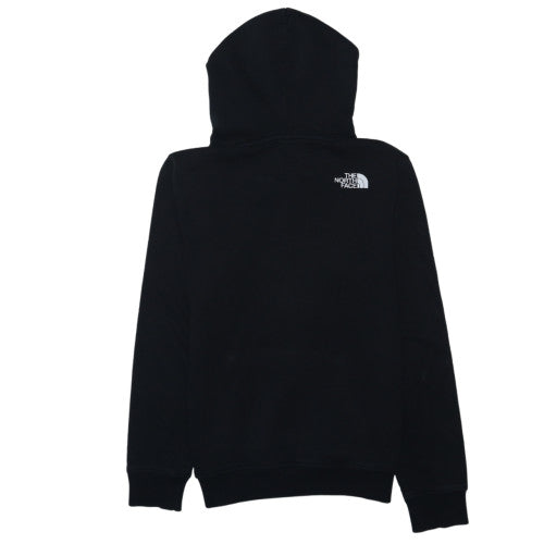 The North Face Boys Black XL Pullover Hoodie 100% Cotton Logo Sweatshirt