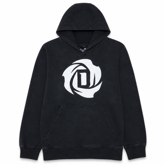 Adidas Men’s Black XL Pullover Hoodie with Logo Graphic